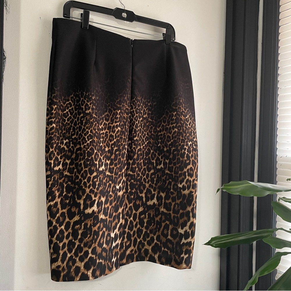 Leopard Print Women's Skirt